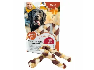 Twist `n Roll Twisters beef 12,5cm  - S - 3pcs Pets Qatar