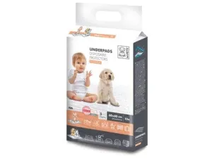 UNDERPADS Disposable Protectors for Baby & Pet 60 X 60 cm - 10 pcs Pets Qatar