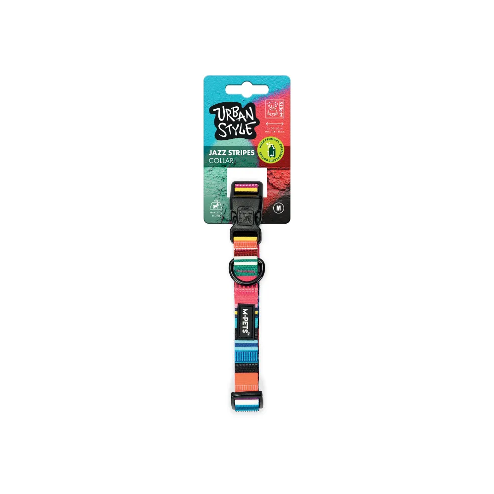 URBAN STYLE Jazz Stripes Collar