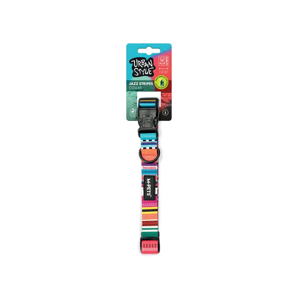 URBAN STYLE Jazz Stripes Collar