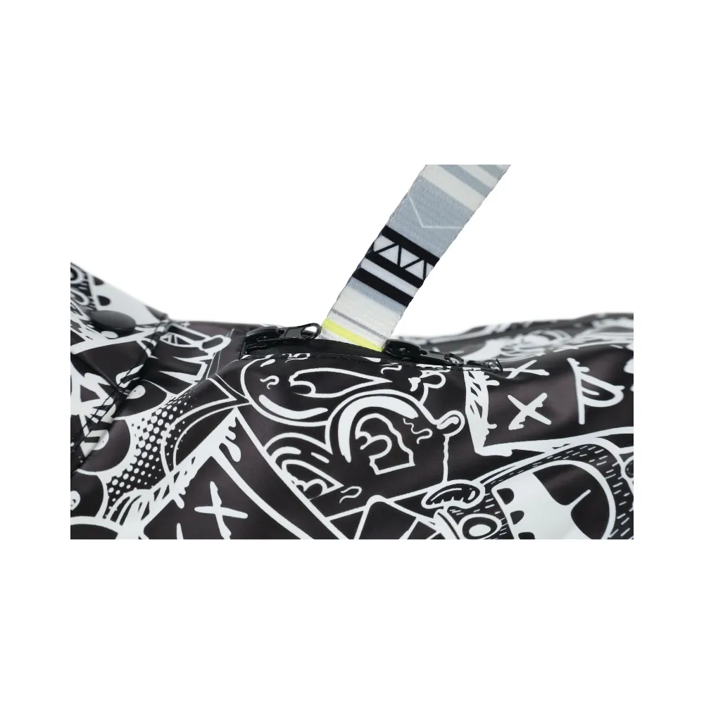 Urban style Raincoat Black&White