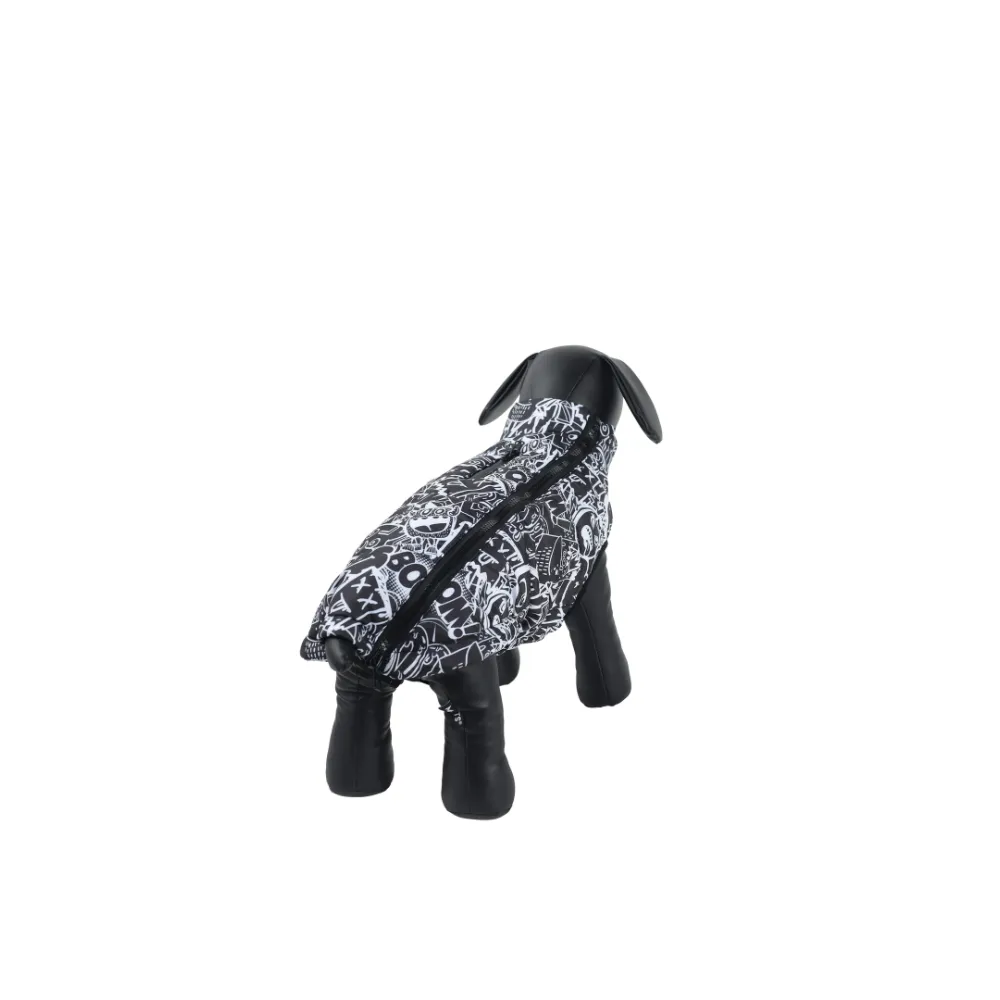 URBANSYTLE  Winter Jacket Black & White