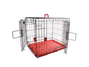 VOYAGER Wire Crate - 2 doors S, new patented lock Pets Qatar