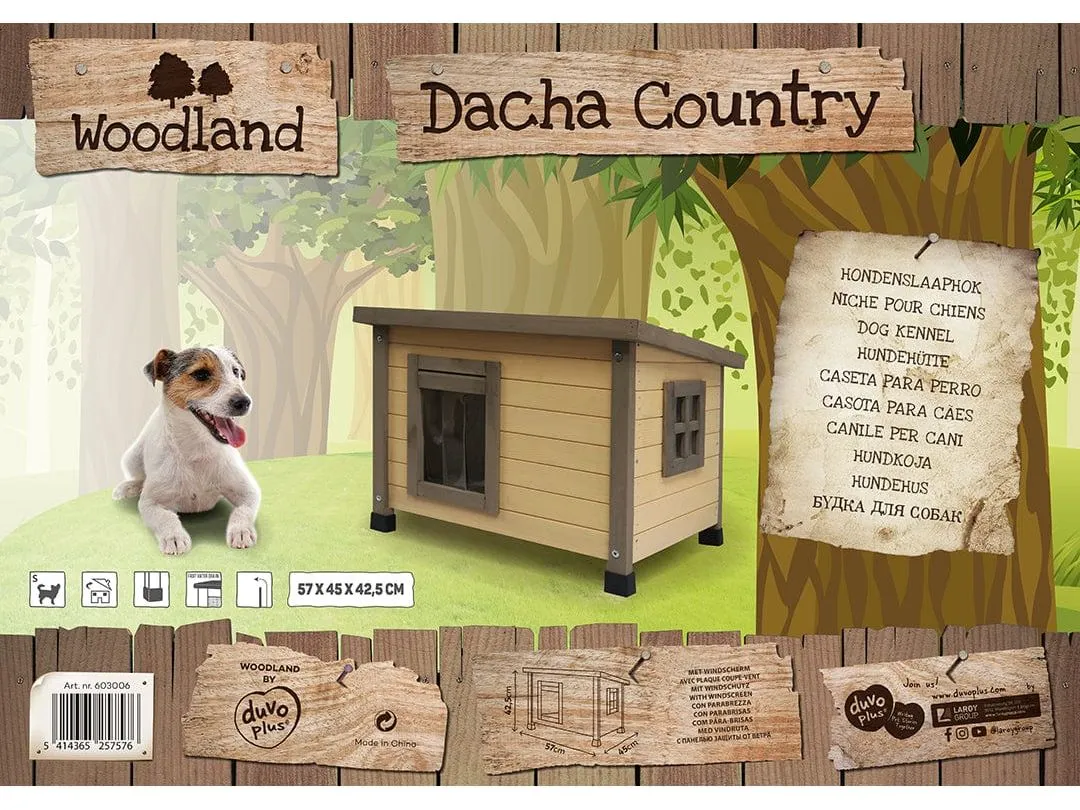 WOODLAND ANIMAL CAGE DACHA COUNTRY 57x45x42,5cm Pets Qatar