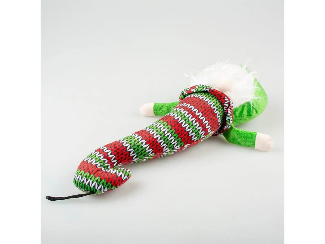 Xmas Plush green elf 20x33,5x8cm Multicolour Pets Qatar