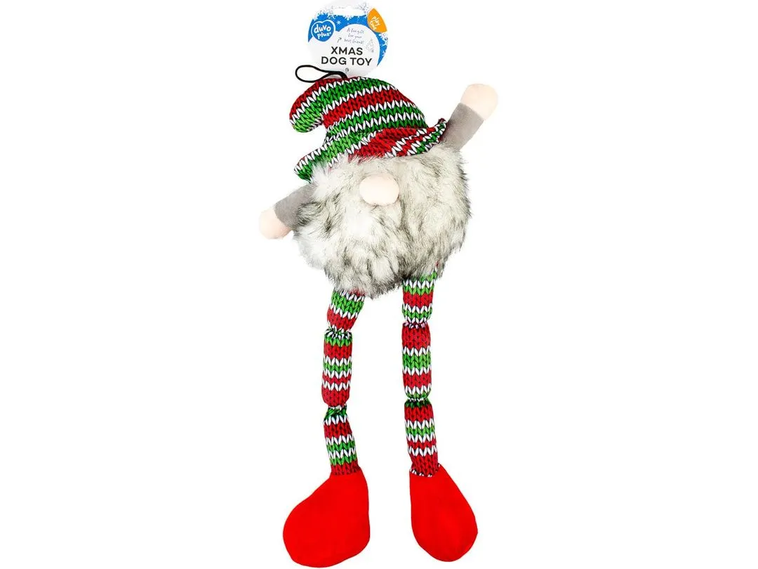 Xmas Plush long elf 26x46x12cm Multicolour Pets Qatar