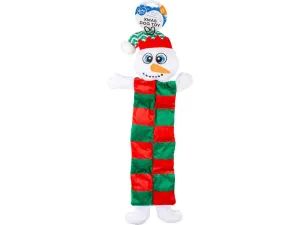 Xmas Plush snowman squeaky 49,5x22x6cm Multicolour Pets Qatar