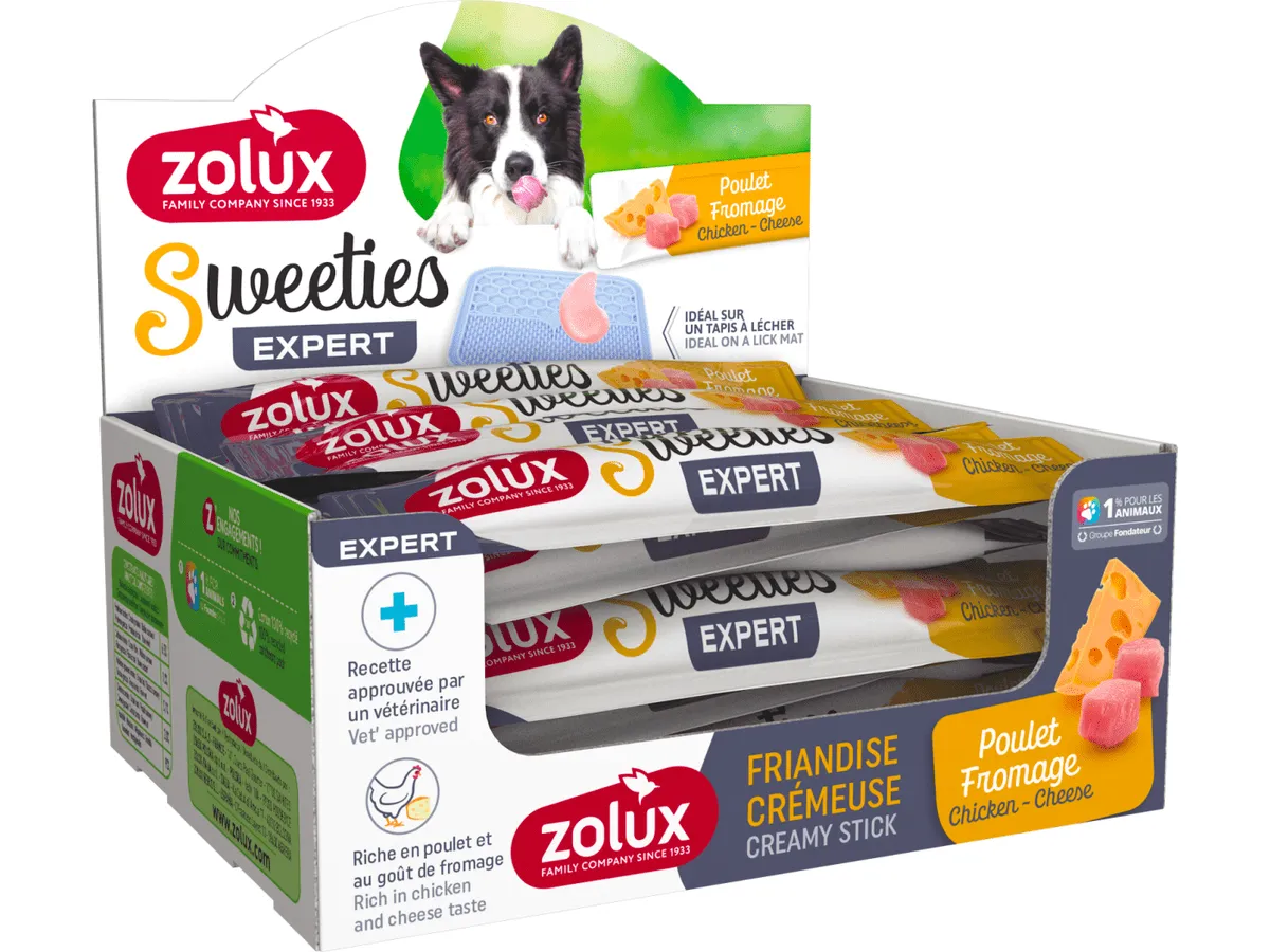 Zolux Sweeties Creamy Stick For Dog - Chicken Cheese, Pets Qatar