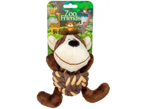 Zoo friends Morris monkey ball 17x16x10cm brown Pets Qatar